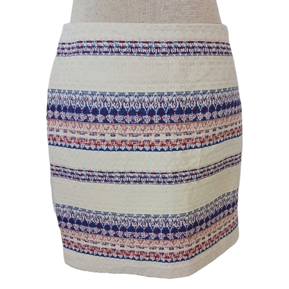 Katherine Barclay Dresses & Skirts - Size 4 Katherine Barclay Montréal Womens Mini Skirt Beige Boho Old Money